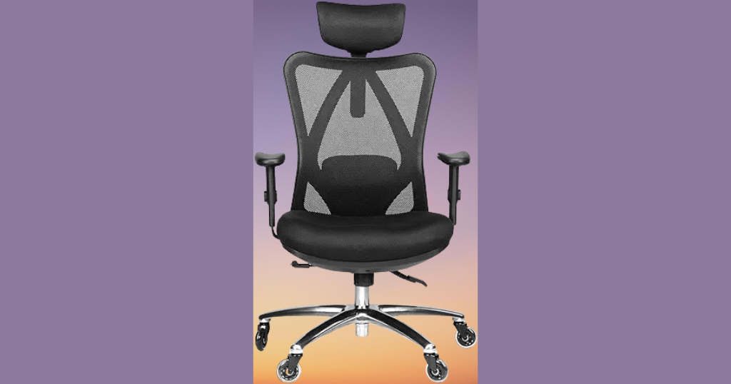 Duramont Reclining Office Chair with Lumbar Support